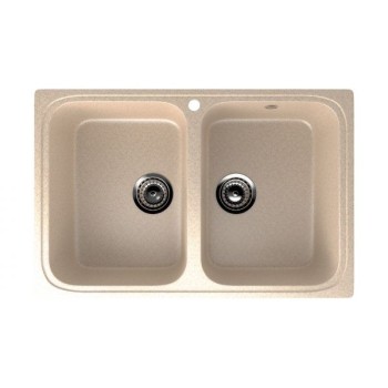 ES-23-328 chiuveta compozit, bej ECOSTONE