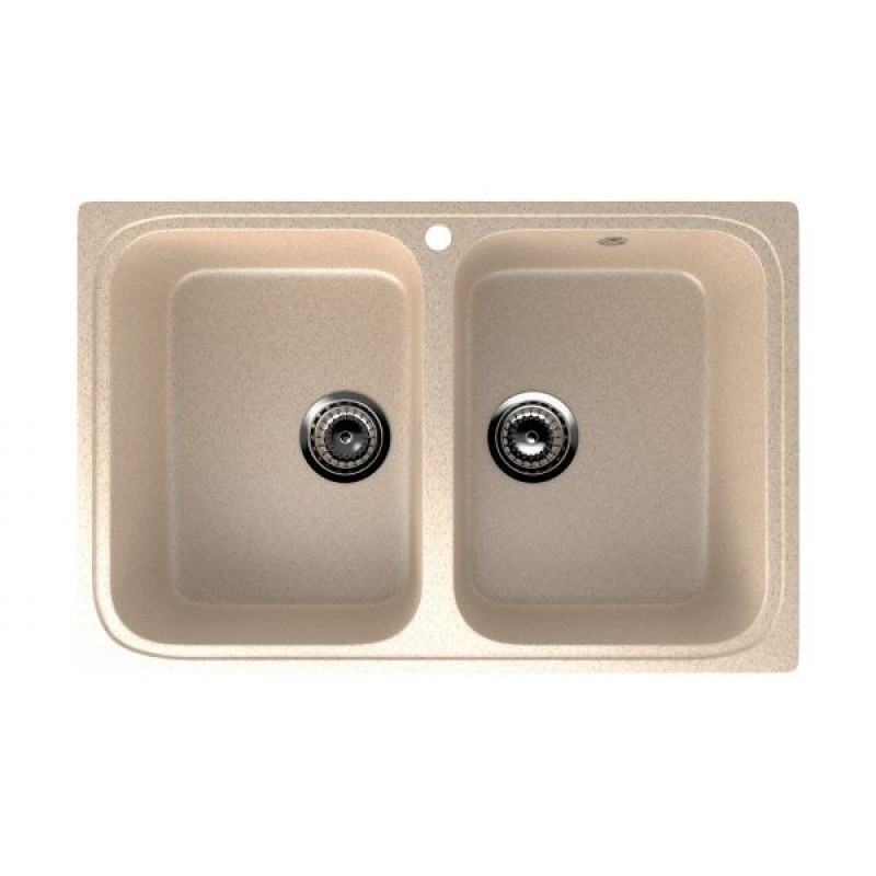 ES-23-328 chiuveta compozit, bej ECOSTONE