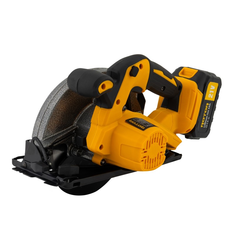 Fierastrau circular pe acumulator ROTOR RSC21, 21V/ 3Ah, 1000 W, 4300 rot/min, Brushless