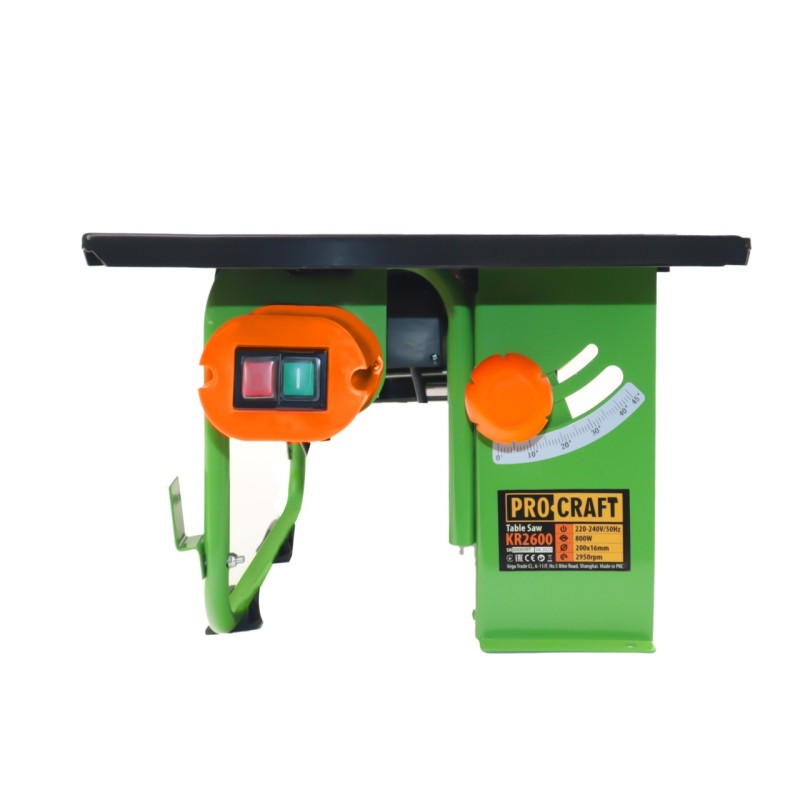 Fierăstrău circular staționar PROCRAFT KR2600 800 W 2950 rot/min