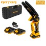 Fierastrau cu lant si acumulator ROTOR RMC21-8, 21V / 2Ah, Brushless , Ungere lanț ,
