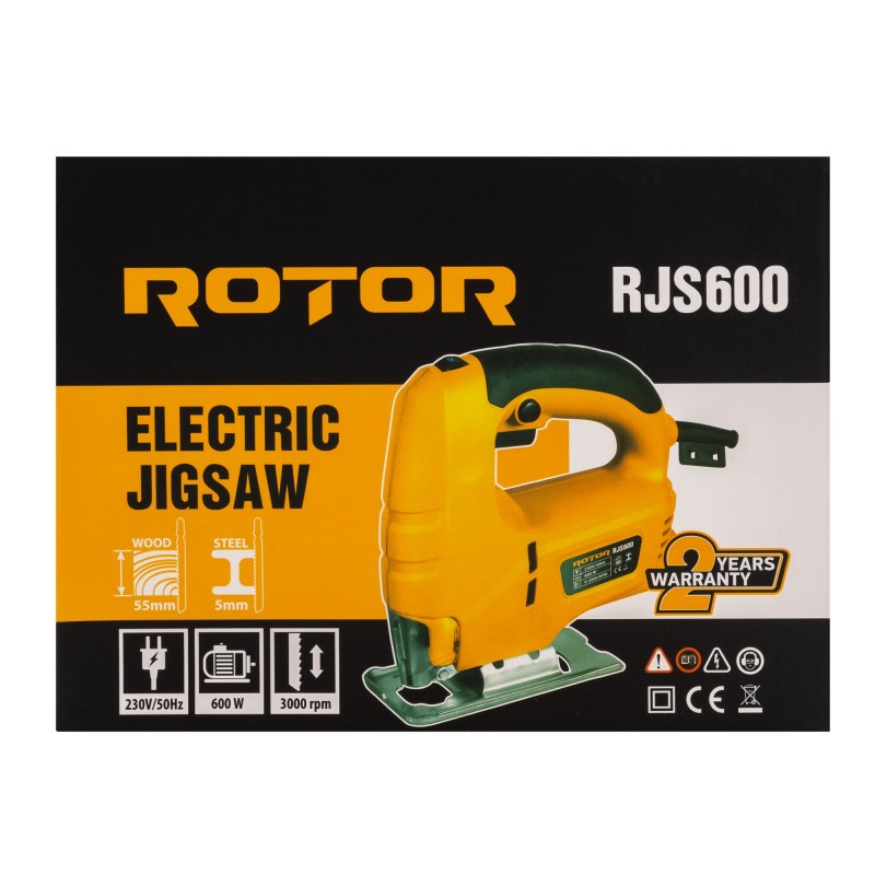 Fierastrau pendular ROTOR RJS600 , 600 W , 3000 RPM