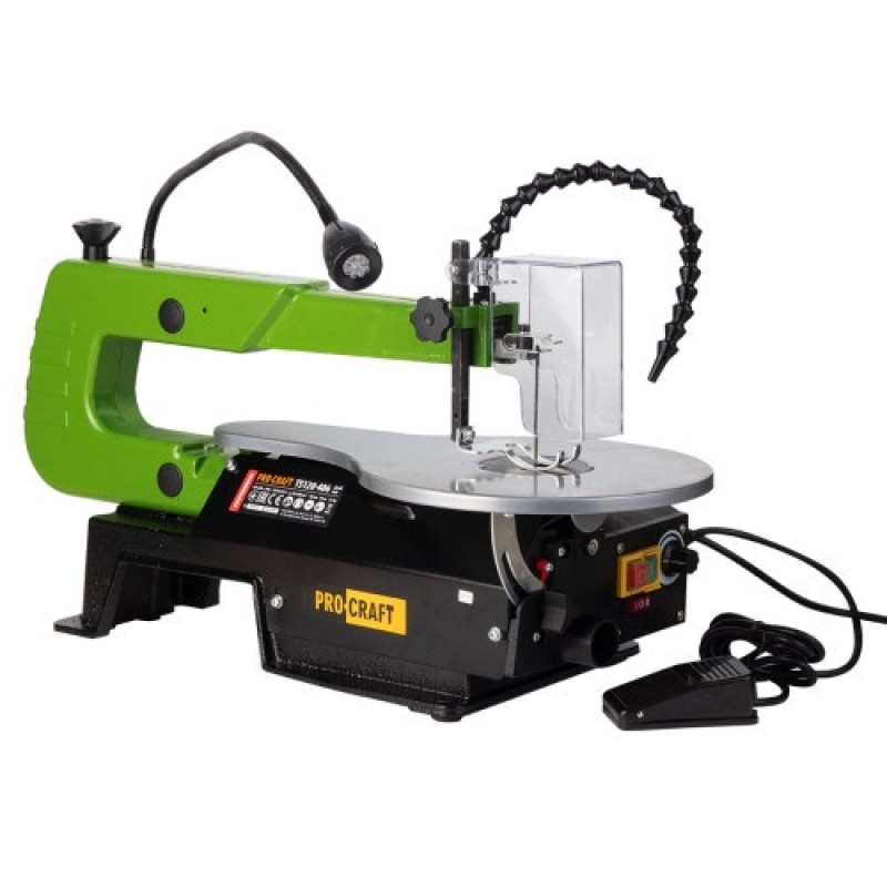 Fierastrau traforaj vertical PROCRAFT, TS120-406 , 120 W , 1600 rot/min,Variator de turatie