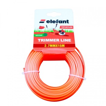 FIR TAMBUR (ROTUND) 2.7mm x 15m, Elefant