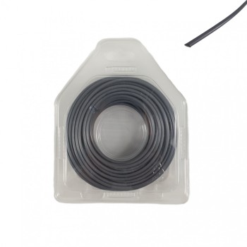 FIR TAMBUR (ROTUND METAL LINE SILVER) 2.4mm x 15 m