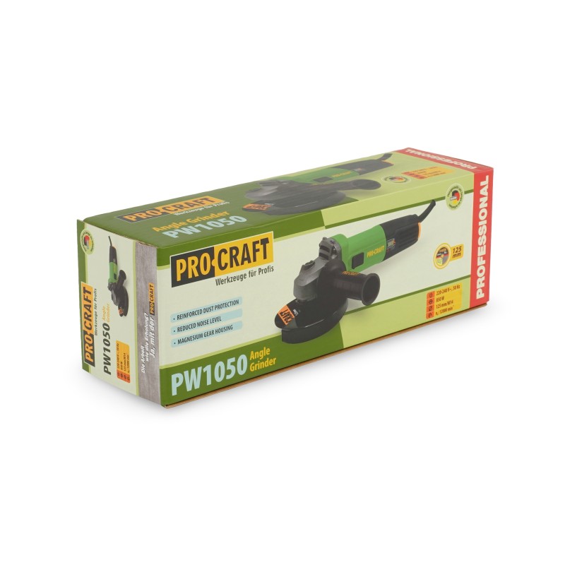 Flex polizor unghiular 850 W, 12,000 rot/min PROCRAFT PW1050