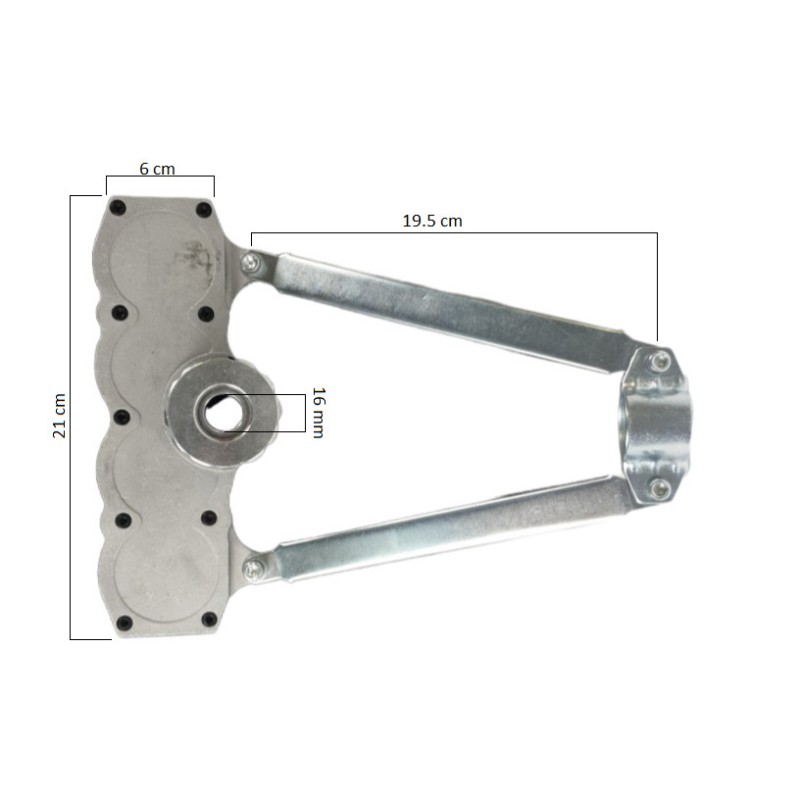 Freza de maruntit pentru motocoasa, Elefant