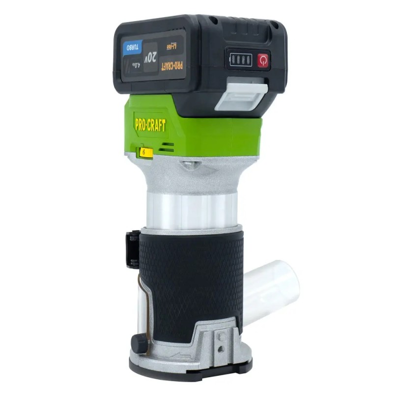 Freza lemn pe acumulator cu 1 acumulator si incarcator PROCRAFT POB24