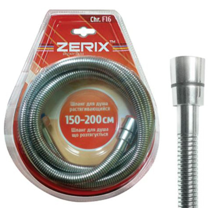 Furtun de dus, ZERIX Chr.F16 150-200cm