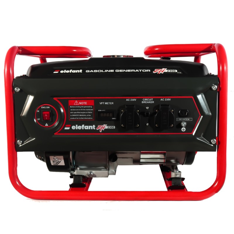 Generator pe benzina ZH2300 Elefant, iesire curent 2,3 kW , 6,5 CP, Siguranță de pornire, indicator de benzină