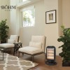 Încălzitor electric cu halogen BHH05 BÖHM, 3 trepte de putere 400/800/1200 W, Suprafața de încălzire 20-25 m²