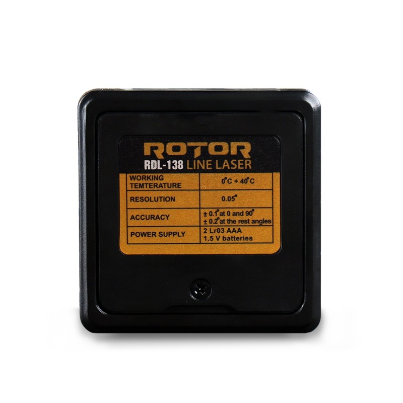 Inclinometru Digital ROTOR RDL-138 Interval de măsurare: 4 x 90° (360° total)