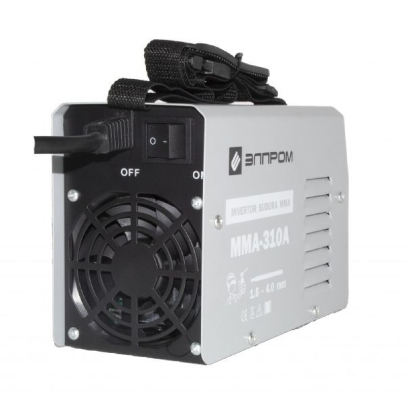 Invertor de sudura MMA Elprom 310A, 310 Amperi, Semi-Profesional, max 4 mm electrod