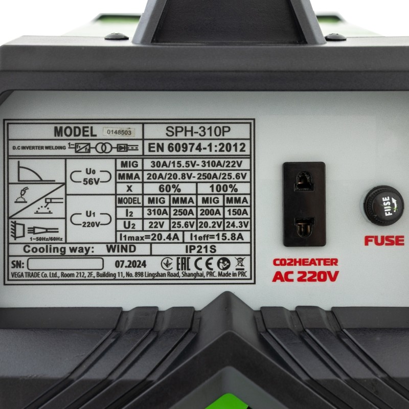 Invertor de sudură PROCRAFT SPH310P 310 A