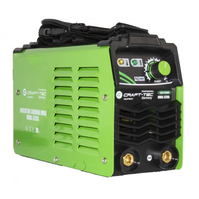 Invertor sudura MMA CRAFT-TEC, 320A, Semi-Profesional, max 4 mm electrod