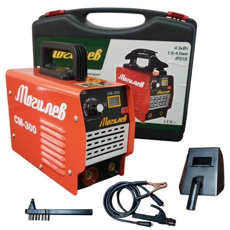 Invertor sudura MMA Mogilev CM-300, 300 Amperi, Carcasa de transport