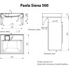 Lavoar PAOLA SIENA 500