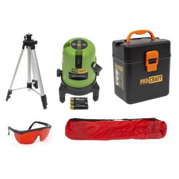 LE-3D Nivela laser cu TREPIED PROCRAFT