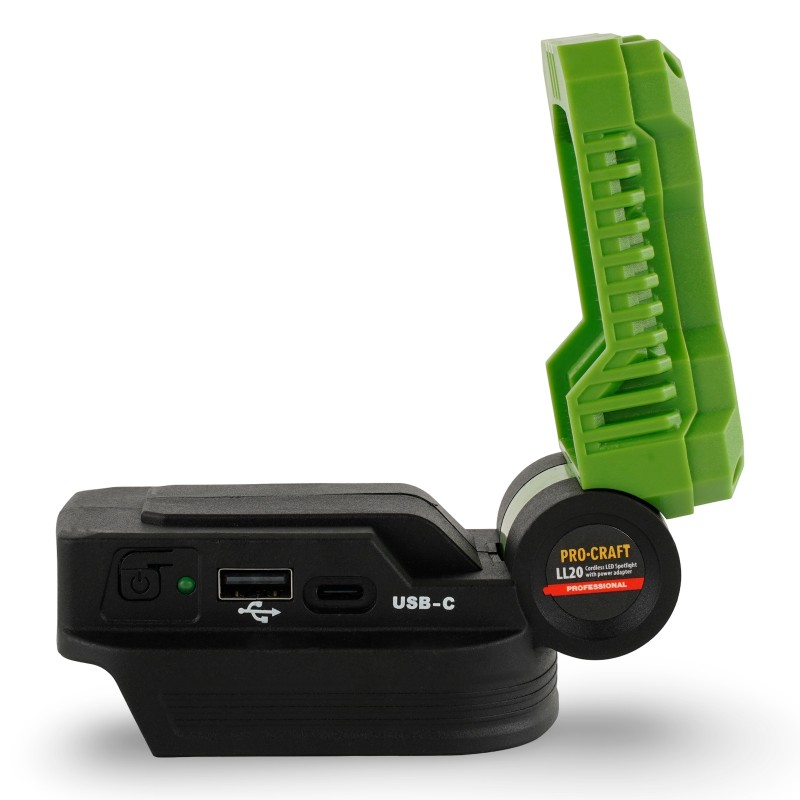 LL20 PROCRAFT – Reflector LED portabil pe acumulator LL20 PROCRAFT 500 lumeni, NU conține acumulator și încărcător