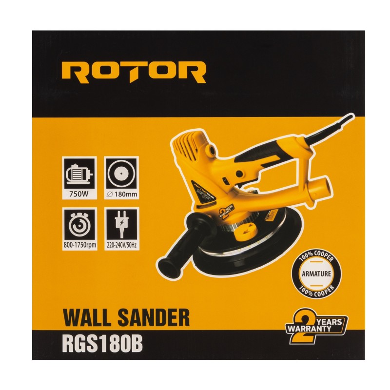 Masina de slefuit pereti ROTOR RG-S180B, 750W , 800-1750 rot/min