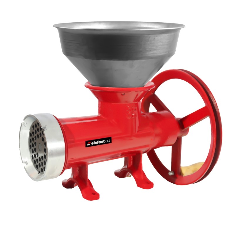 Masina de tocat carne manuala ELEFANT TB-6, 80-90 Kg/h, Fonta