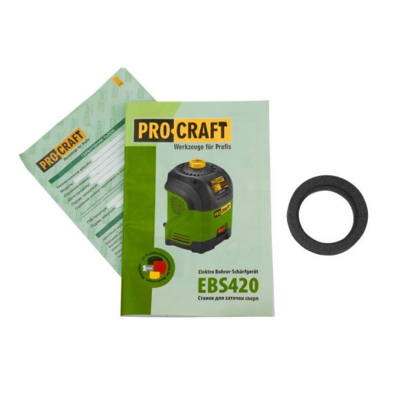 Masina pentru ascutirea burghielor Procraft EBS420, 95W, 1500RPM