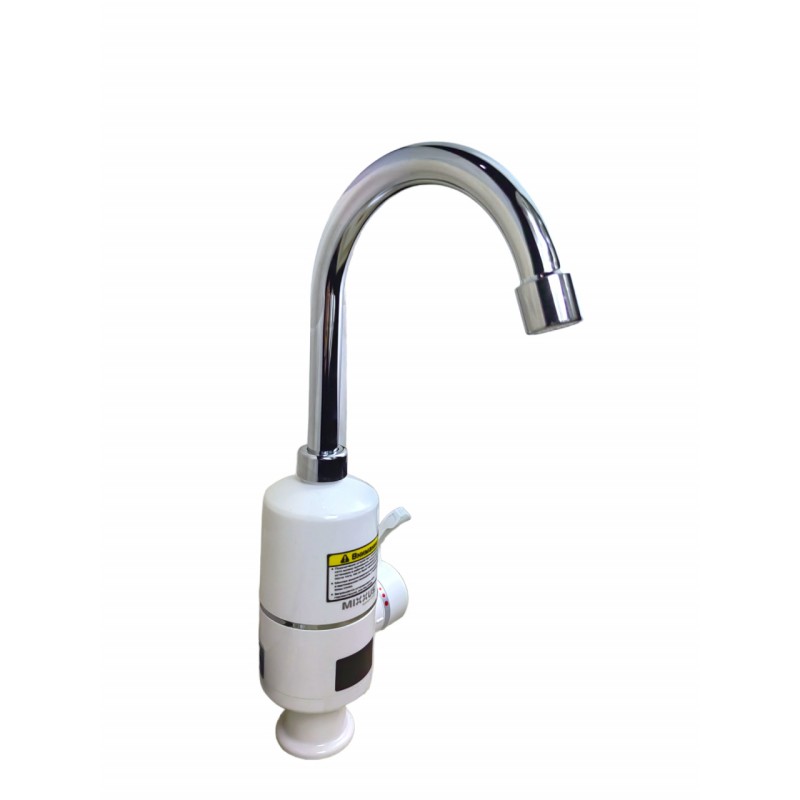 MIXXUS Electra 110-E robinet instant electric pentru apa, 3 kW din plastic si otel inoxidabil