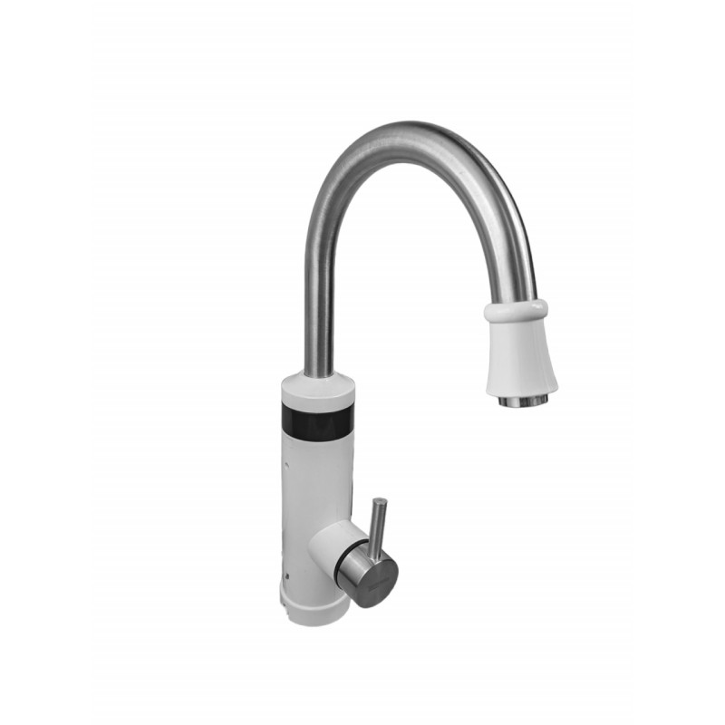 MIXXUS Electra 340-E robinet instant electric pentru apa, 3 kW din plastic si otel inoxidabil