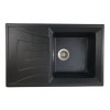 MIXXUS HB8104-G226 NEGRU, chiuveta bucatarie dreptunghiulara din granit
