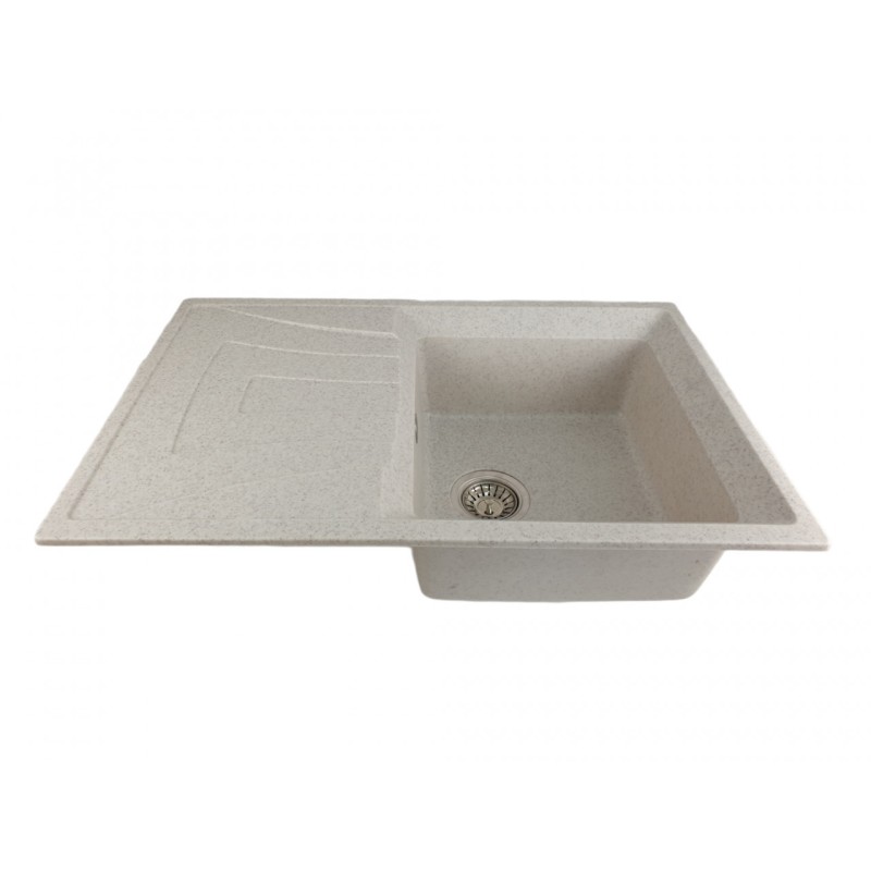 MIXXUS HB8104-G319 NISIP, chiuveta bucatarie dreptunghiulara din granit
