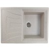 MIXXUS HB8104-G319 NISIP, chiuveta bucatarie dreptunghiulara din granit