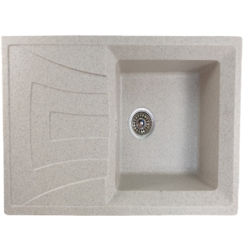 MIXXUS HB8104-G319 NISIP, chiuveta bucatarie dreptunghiulara din granit