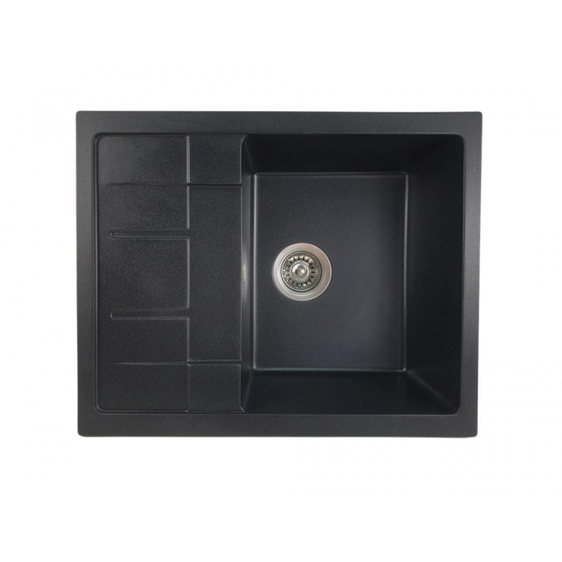 MIXXUS HB8210-G226 NEGRU, chiuveta bucatarie dreptunghiulara din granit