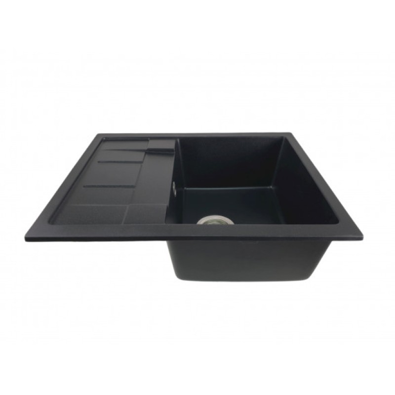 MIXXUS HB8210-G226 NEGRU, chiuveta bucatarie dreptunghiulara din granit