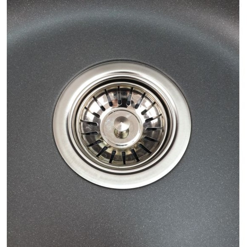 MIXXUS HB8210-G228 GRI, chiuveta bucatarie dreptunghiulara din granit