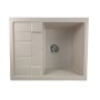 MIXXUS HB8210-G319 NISIP, chiuveta bucatarie dreptunghiulara din granit