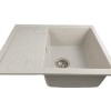 MIXXUS HB8210-G322 BEJ, chiuveta bucatarie dreptunghiulara din granit