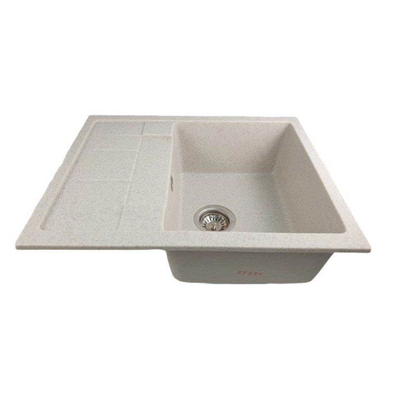 MIXXUS HB8210-G322 BEJ, chiuveta bucatarie dreptunghiulara din granit