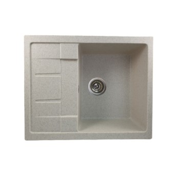 MIXXUS HB8210-G322 BEJ, chiuveta bucatarie dreptunghiulara din granit