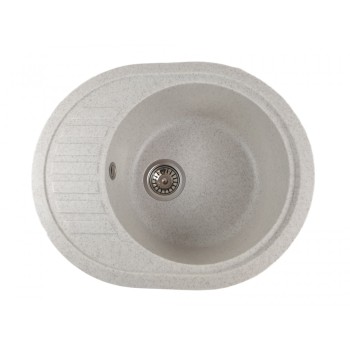 MIXXUS HB8311-G319 NISIP, chiuveta ovala bucatarie granit