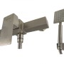 MIXXUS KUB-003, baterie pentru dus din otel inoxidabil
