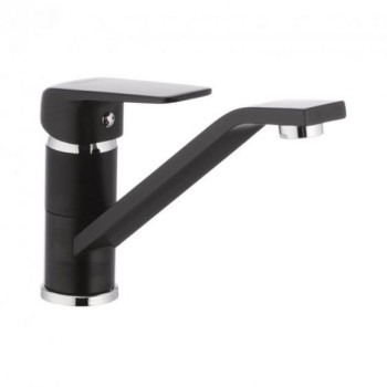 MIXXUS OREGON 555 (BLACK) baterie bucatarie din alama