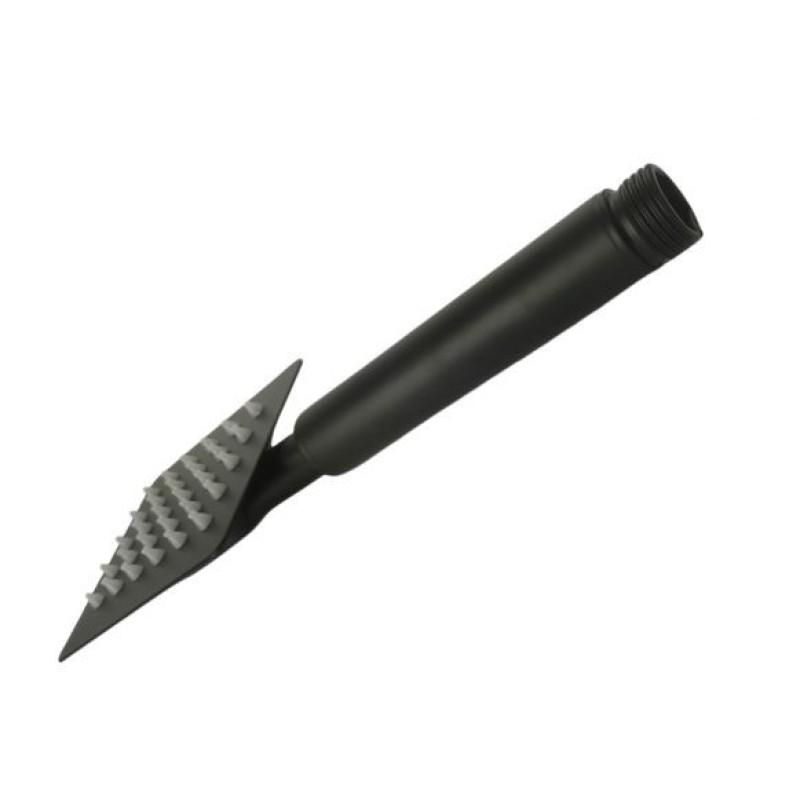 MIXXUS SH-02 BLACK cap de dus din otel inoxidabil