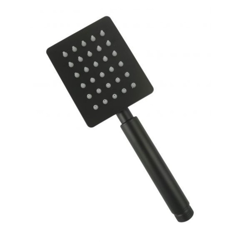 MIXXUS SH-02 BLACK cap de dus din otel inoxidabil