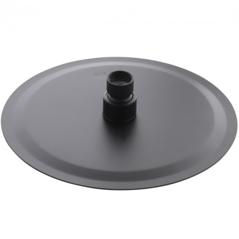 MIXXUS SH-04 BLACK cap de dus din otel inoxidabil