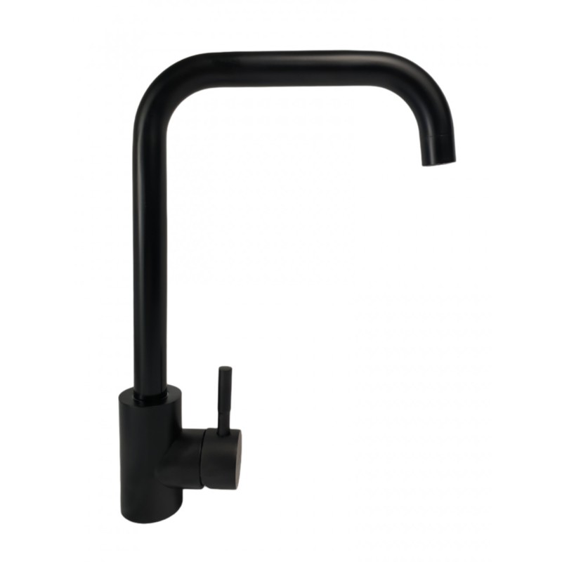 MIXXUS SUS-011-G NEGRU, baterie bucatarie din otel inoxidabil