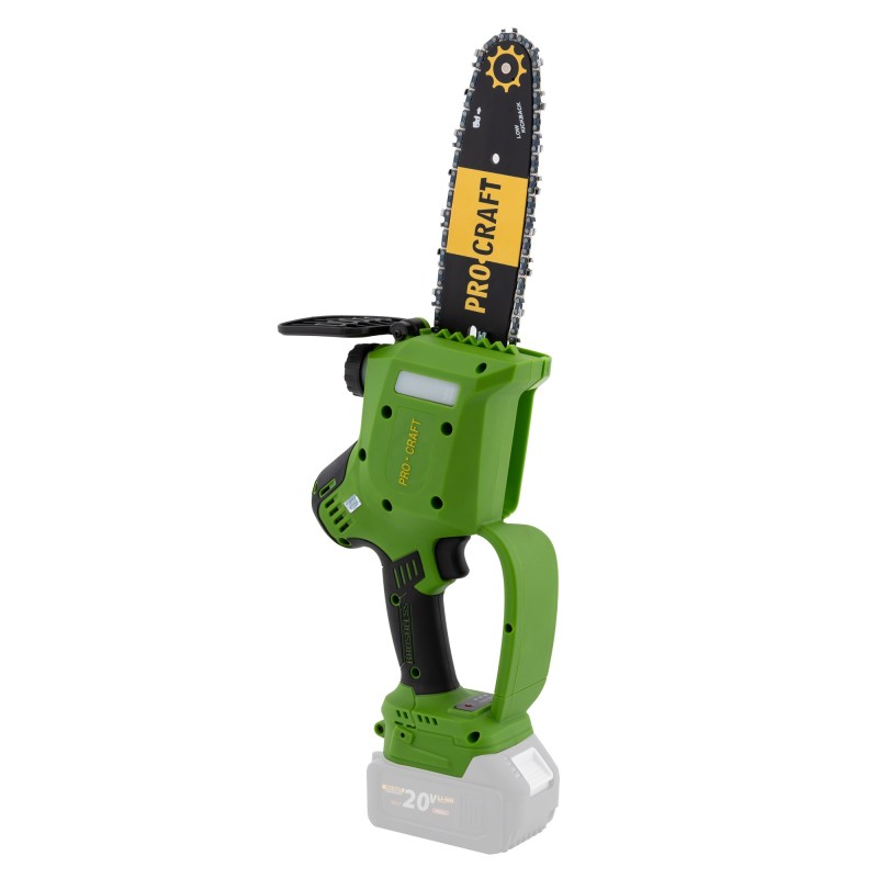 Motofierastrau cu acumulator Procraft PKA20, Li-ion, 20 V, 4.0 Ah, 4600 rotatii, Brushless, Lama 24 cm