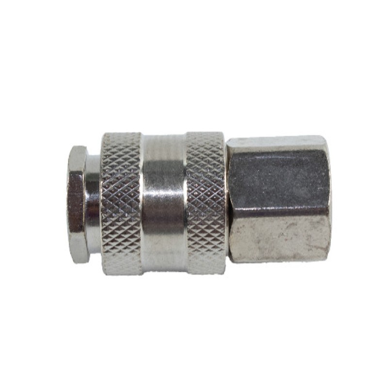 Mufa mica din fier pentru conectare furtun in teu, compresor R6.35