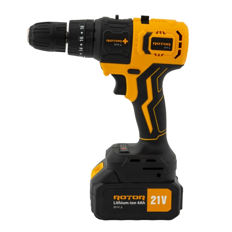 Multifunctional 5 in 1 pe acumulator ROTOR RTS1, 24000 rot/min, 21V/3Ah, Brushless