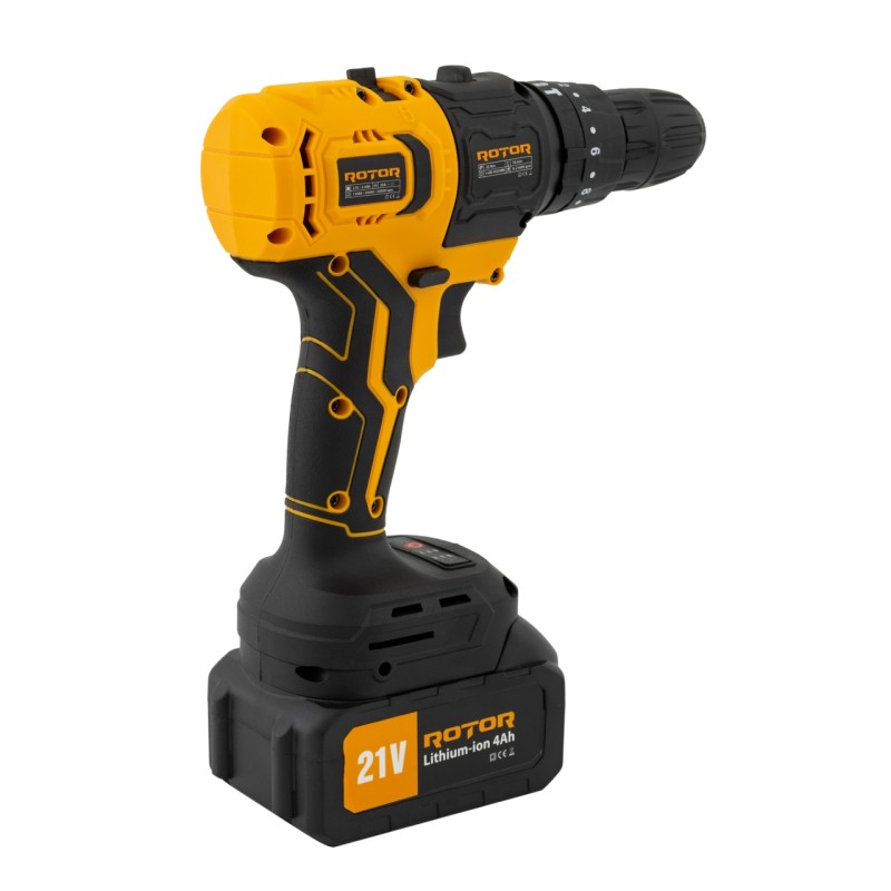 Multifunctional 5 in 1 pe acumulator ROTOR RTS1, 24000 rot/min, 21V/3Ah, Brushless